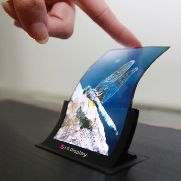 LG,гибкий экран,OLED, LG раскроет секрет гибкой панели на SID 2013